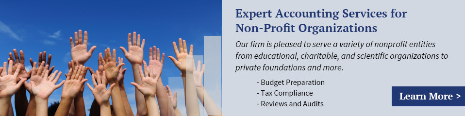 Expert Accounting Services for Non-Profit Organizations